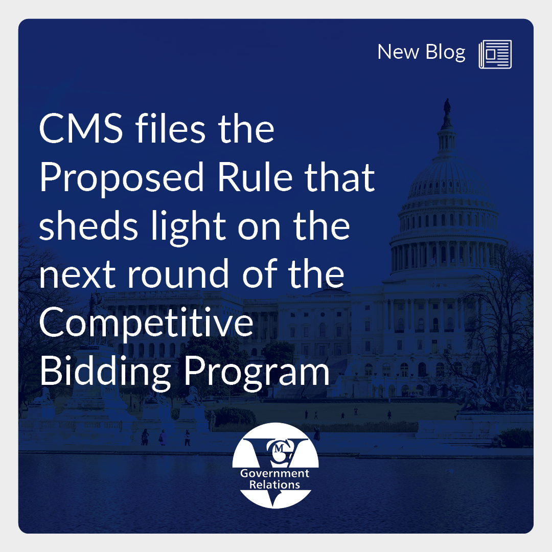 CMS files the Proposed Rule that sheds light on the next round of the Competitive Bidding Program thumbnail