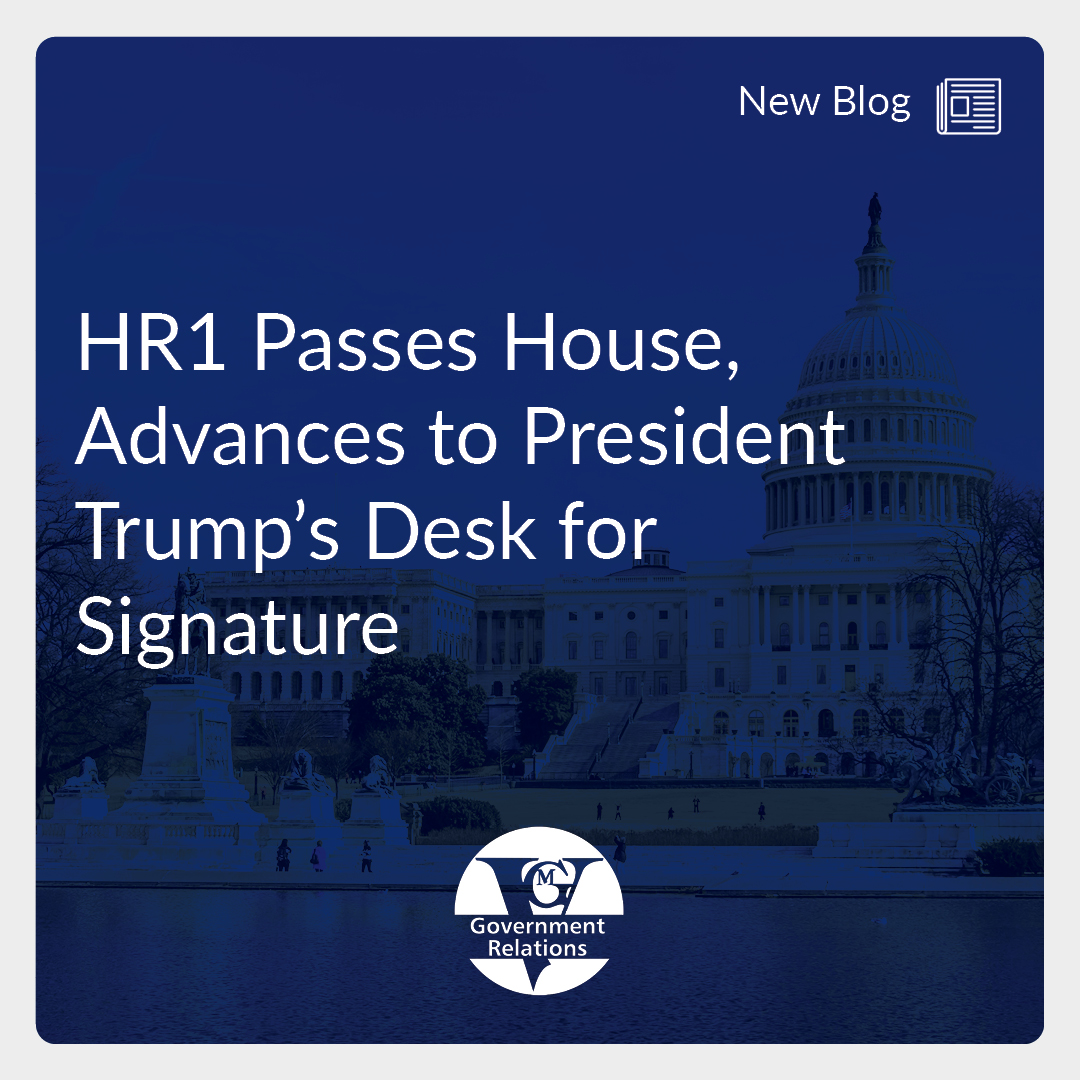 HR1 Passes House, Advances to President Trump's Desk for Signature thumbnail